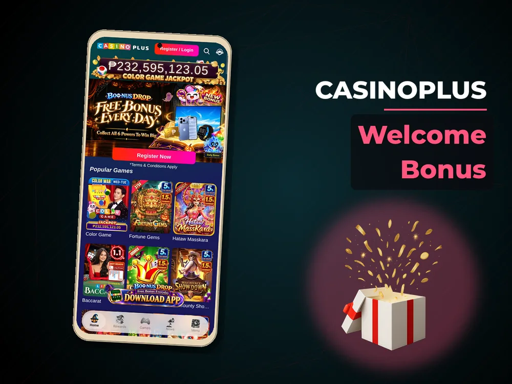 casinoplus - Welcome Bonus
