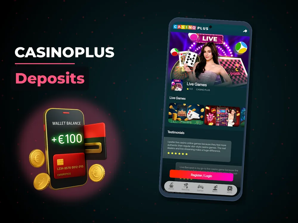 casinoplus - Deposits
