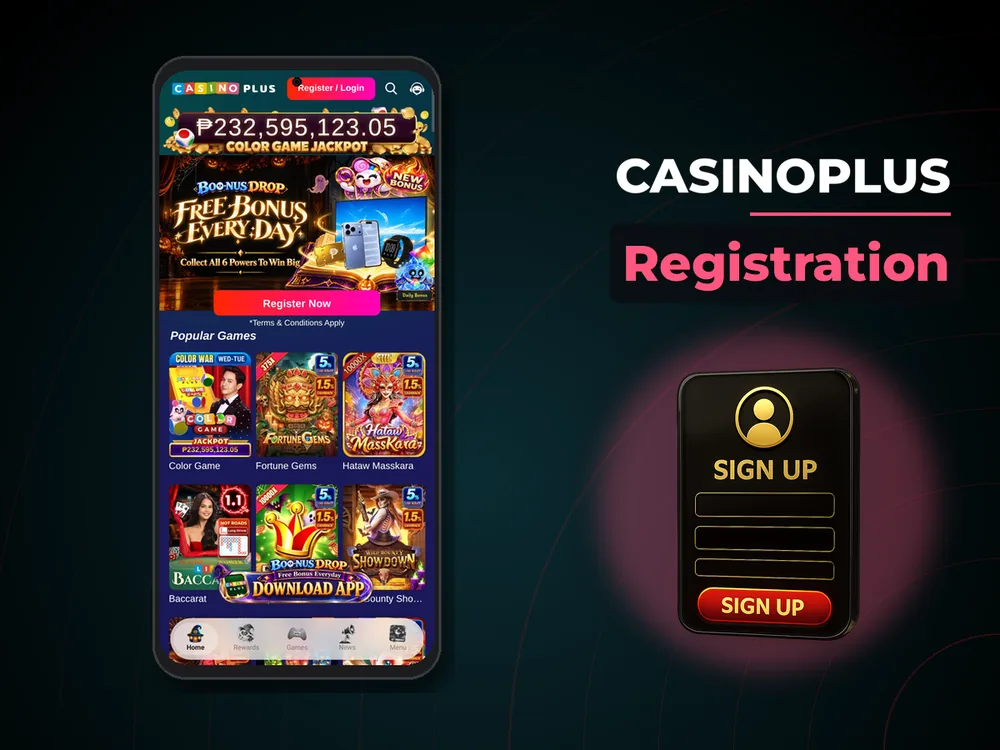 casinoplus - Registration
